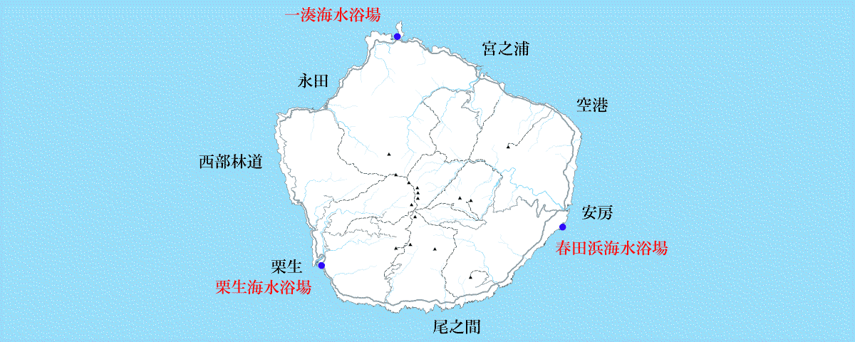 海水浴場の場所topイメージ