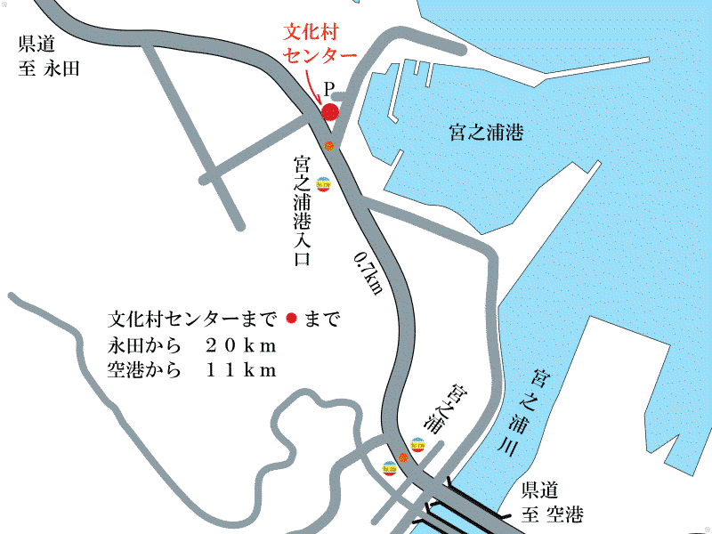 文化村センター周辺地図